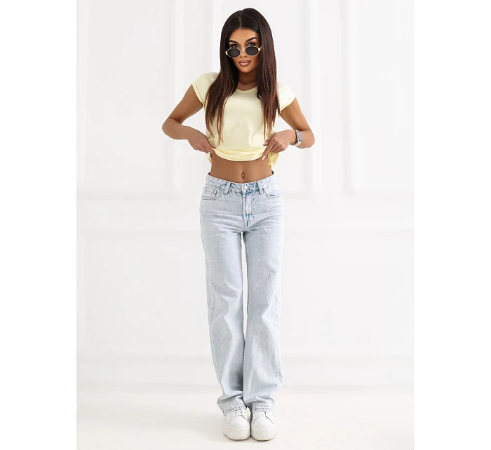 Tričko RV TS 6108.04 svetložlté