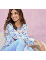 Taro Ginny 3237 Interlock long/r S-XL Z24/25 dámske pyžamo