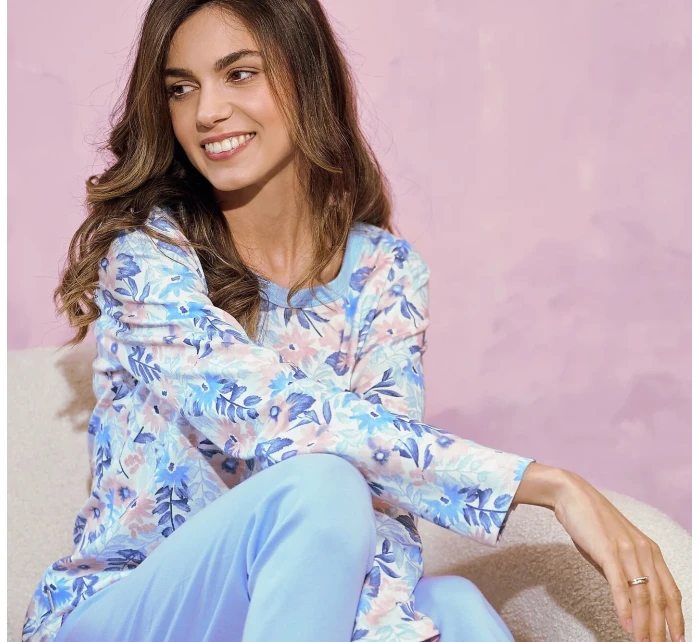 Taro Ginny 3237 Interlock long/r S-XL Z24/25 dámske pyžamo