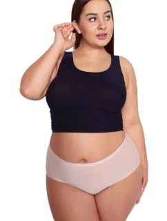 Dámské kalhotky model 19561520 maxi plus beige - Julimex