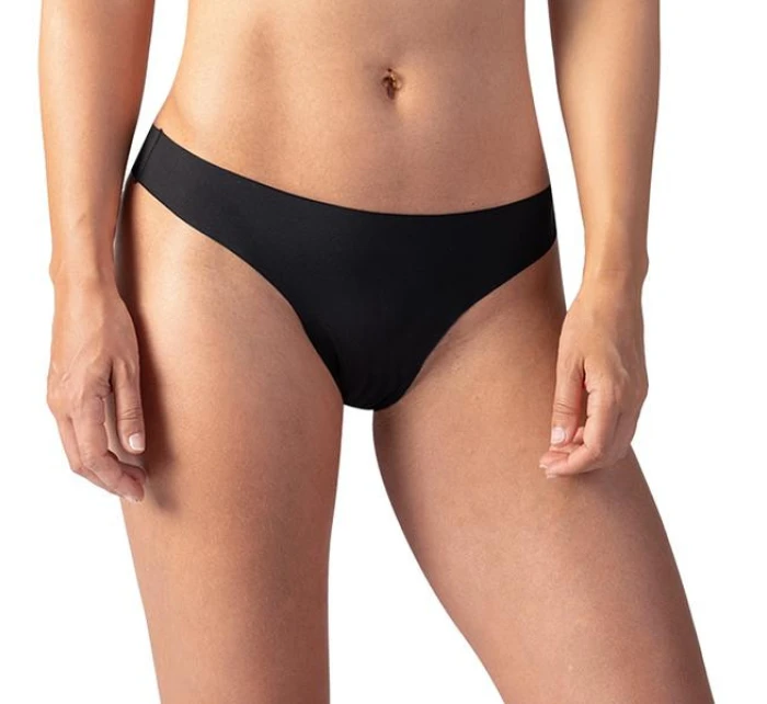 Dámská bezešvá tanga model 22005339 THONG černá - Bellinda Dámská bezešvá tanga model 22005339 THONG černá - Bellinda