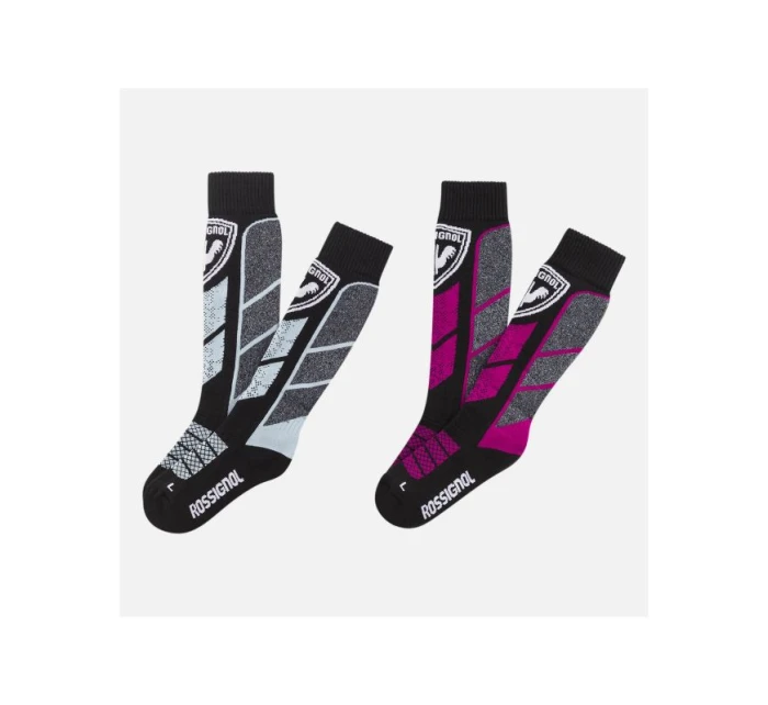 Ponožky Jr model 21451020 2P růžové - Rossignol Ponožky Jr model 21451020 2P růžové - Rossignol