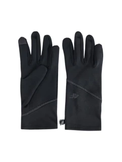 4F U129 rukavice tmavočierne 4FWMM00AGLOU129 20S