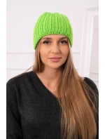 Dámská čepice Rebeka model 21798567 green neon - K-Fashion Dámská čepice Rebeka model 21798567 green neon - K-Fashion