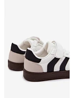 Detské tenisky na suchý zips z imitácie kože Ronja