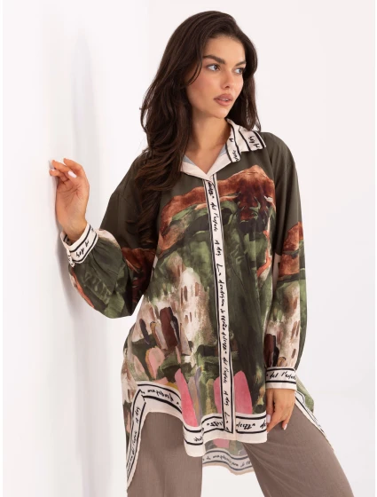 IT KS košeľa 18729.12 khaki