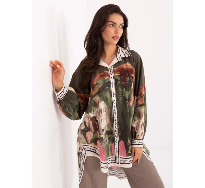 IT KS košeľa 18729.12 khaki