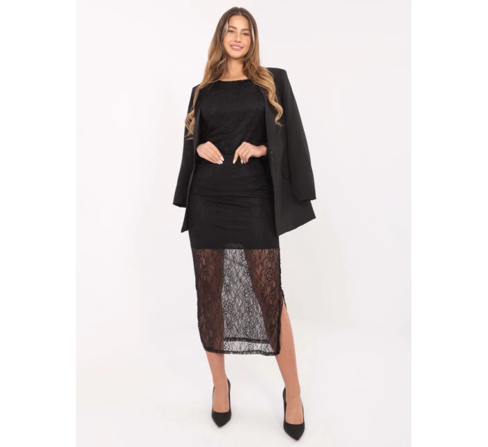 Sukňa MI SD 122436.60 čierna