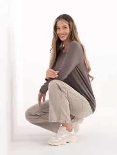 Blúzka RV BZ A 160.19P sivá béžová