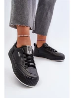 Dámske tenisky na platforme Big Star Black Dámske tenisky na platforme Big Star Black