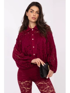 Košeľa s dlhým rukávom model 221296 Taliansko Moda