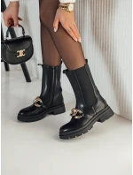 Dámské boty black Dstreet model 21981248 - FashionStreet Dámské boty black Dstreet model 21981248 - FashionStreet