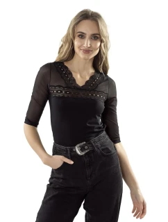 Dámská halenka model 19320004 black - Eldar