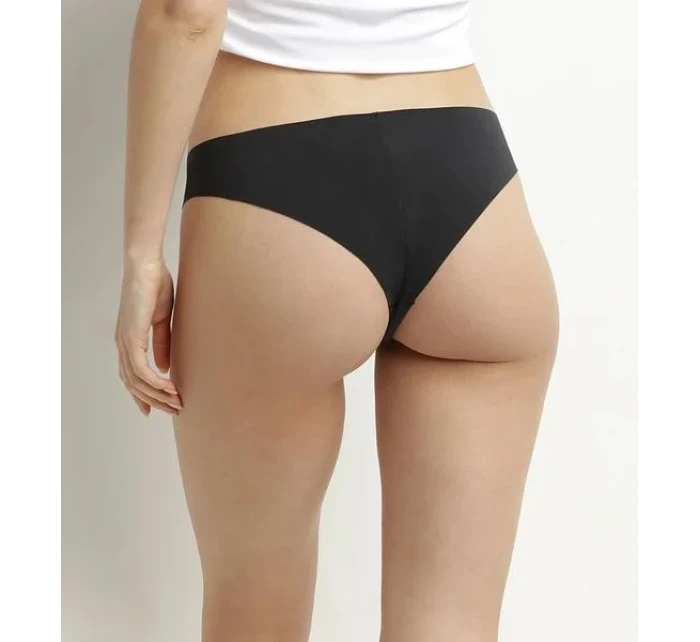 Dámske tangá DIM INVISIBLE THONG - DIM - čierne Dámske tangá DIM INVISIBLE THONG - DIM - čierne