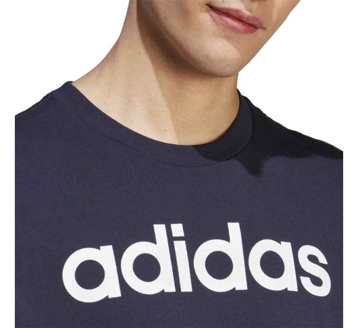 Tričko adidas Essentials Single Jersey s lineárnym vyšívaným logom M IC9275
