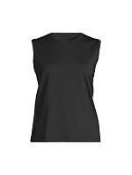 Dámské tričko CASALL Graphic Tank, černé Dámské tričko CASALL Graphic Tank, černé