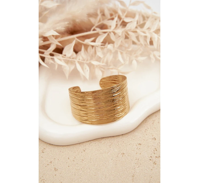 Dámský náramek ze nerezové oceli Zlatý