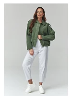 teplá šnúrová bunda model 225691 Makadamia