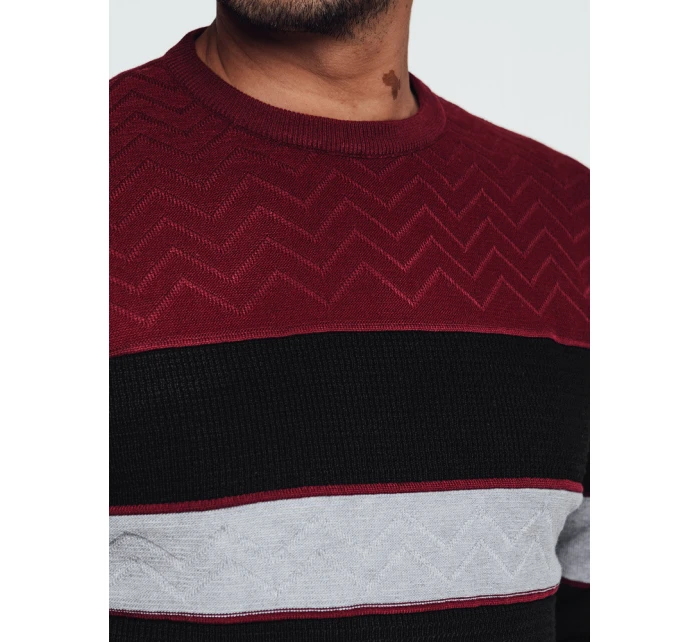 Pánský černý svetr Dstreet model 21982560 - FashionStreet Pánský černý svetr Dstreet model 21982560 - FashionStreet