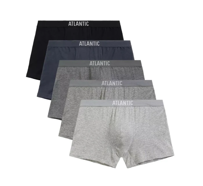 Pánske boxerky 5 pack 011 mix - Atlantic