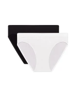 Dámské bezešvé kalhotky 2 ks DIM SEAMLESS MAXI BRIEF 2x - DIM - černá Dámské bezešvé kalhotky 2 ks DIM SEAMLESS MAXI BRIEF 2x - DIM - černá