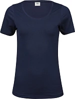 Tee Jays TJ 450 Dámske elastické tričko 18.0450 tmavomodré