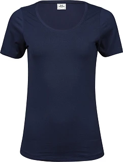 Tee Jays TJ 450 Dámske elastické tričko 18.0450 tmavomodré