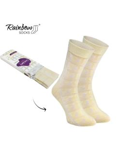 Duhové ponožky bílá model 21606762 1 pár - ZOOKSY/RAINBOW SOCKS