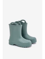 Dětské holínky  Zelené model 21702917 - Boto