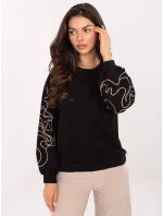 Bluzka RV BZ model 21393026 czarny - FPrice Bluzka RV BZ model 21393026 czarny - FPrice