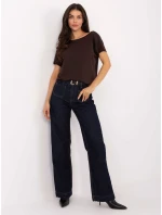 T shirt RV TS model 21730854 ciemny brązowy - FPrice