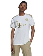 Pánske tričko FC Bayern JSY M HI3886 White with gold - Adidas