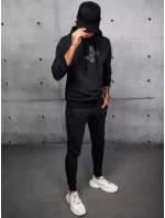 FashionStreet čierna pánska tepláková súprava AX0677
