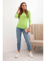 Halenka  tmavě pudrově růžová model 21753203 - K-Fashion