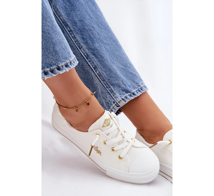 Dámské tenisky model 22100188 Bílé - Lee Cooper