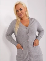 Sweter PM SW model 18909245 szary - FPrice Sweter PM SW model 18909245 szary - FPrice