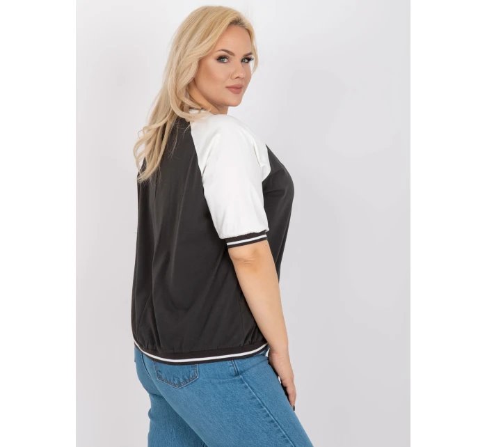 Blúzka RV BZ 7830.30 tmavá khaki