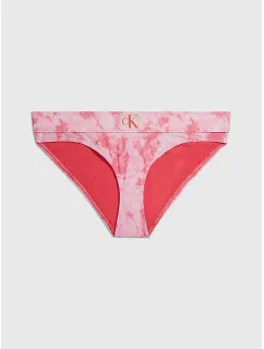 Dámske plavkové nohavičky KW0KW02124 0JV ružová - Calvin Klein