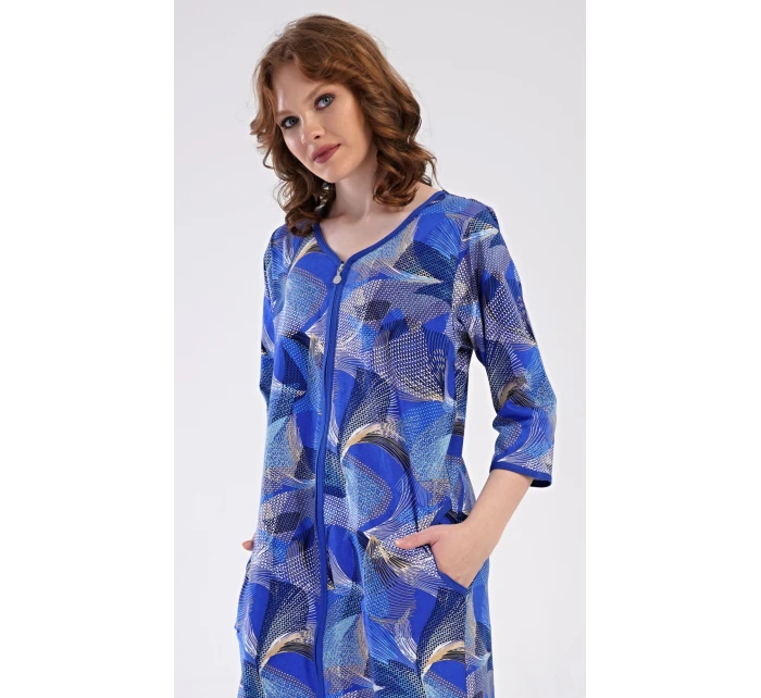 Dámske domáce šaty s trojštvrťovými rukávmi Eliza