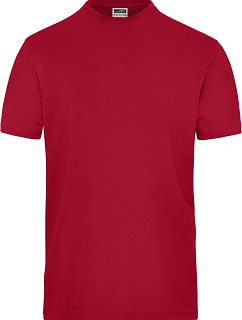 JN Pánské pracovní tričko z bio bavlny Solid 02. red model 22531621 - Daiber