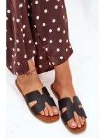 Dámské Ploché Sandály S Černé model 21704403 - Boto