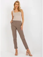 Dámské kalhoty LK SP hnědá model 18171302 - FPrice Dámské kalhoty LK SP hnědá model 18171302 - FPrice