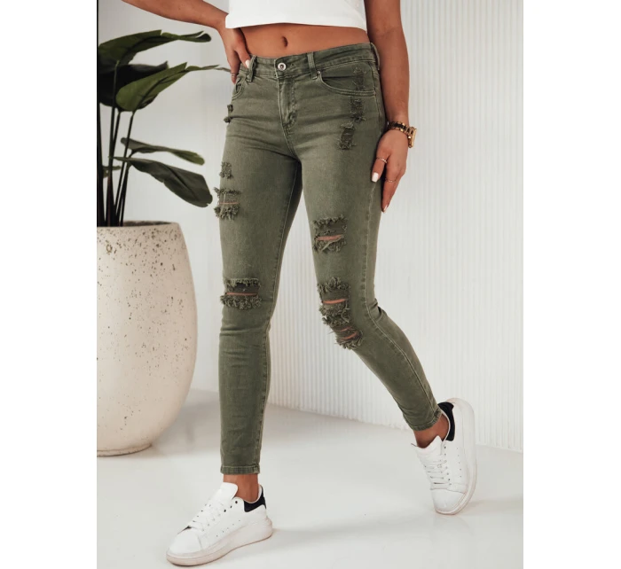 Dámské džínové kalhoty green Dstreet model 21972770 - FashionStreet