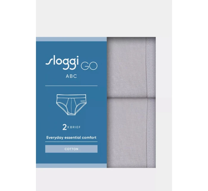 sloggi men GO ABC 2.0 Brief 2P - PLATINUM - SLOGGI PLATINUM - SLOGGI
