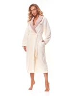 Dámsky župan 2314 Duo cream - L&L Dámsky župan 2314 Duo cream - L&L