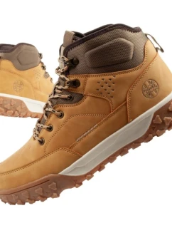 Lee Cooper pánska zimná treková zateplená členková obuv karamelová