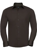 Elastická košile s dlouhým rukávem 11. chocolate model 22475655 - Russell Athletic Elastická košile s dlouhým rukávem 11. chocolate model 22475655 - Russell Athletic