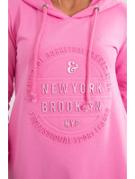 Svetloružové šaty Brooklyn