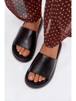 Dámské nazouváky na platformě Černé Tanelisse Dámské nazouváky na platformě Černé Tanelisse