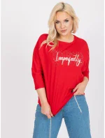 Halenka RV BZ model 17280789 červená - FPrice Halenka RV BZ model 17280789 červená - FPrice